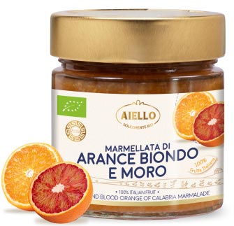 Aiello Bio - MARMELLATA DI ARANCE BIONDO E MORO